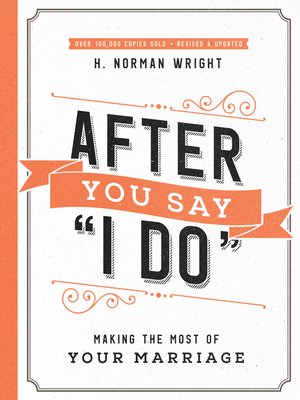 cover image of After You Say "I Do"